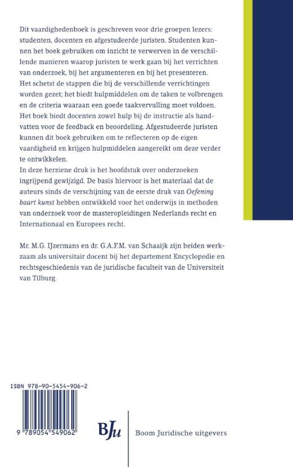 Oefening baart kunst