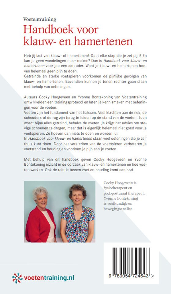 Handboek voor klauw- en hamertenen