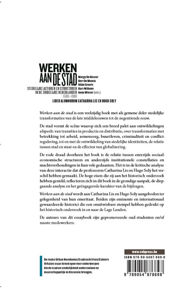 Werken aan de Stad