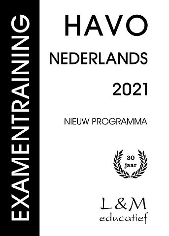 Examentraining Havo Nederlands 2021