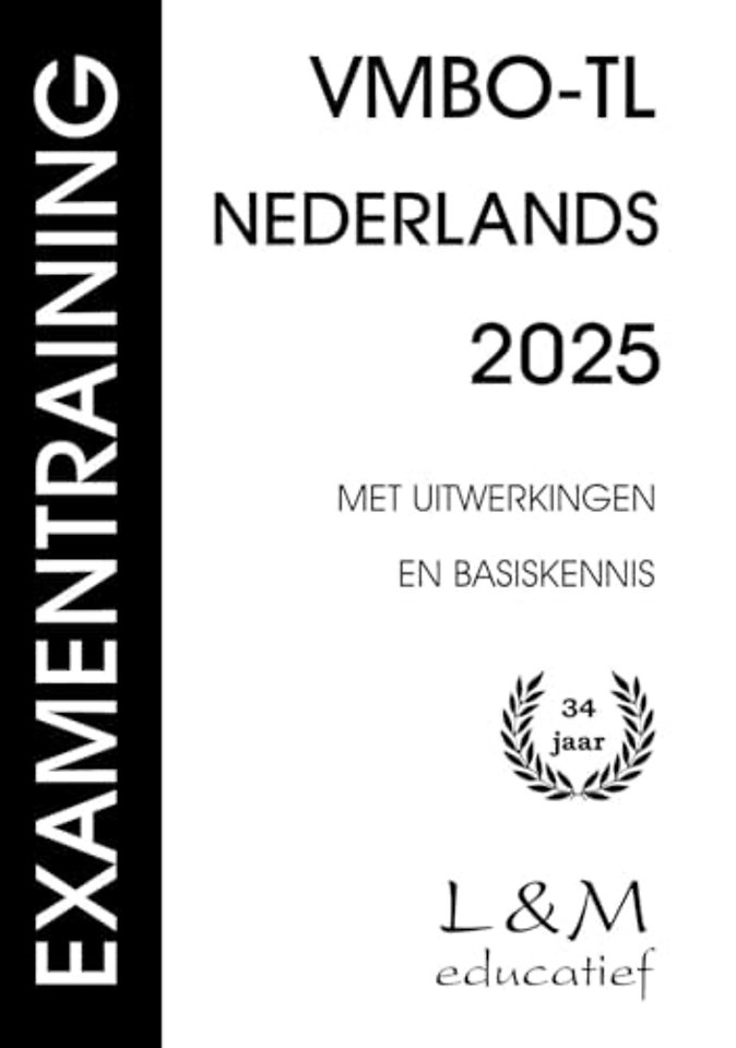 Examentraining vmbo-tl Nederlands 2025