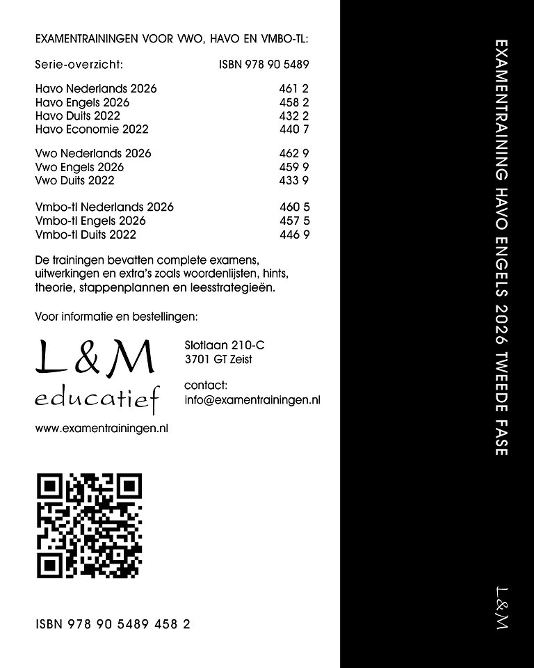 Examentraining havo Engels 2026