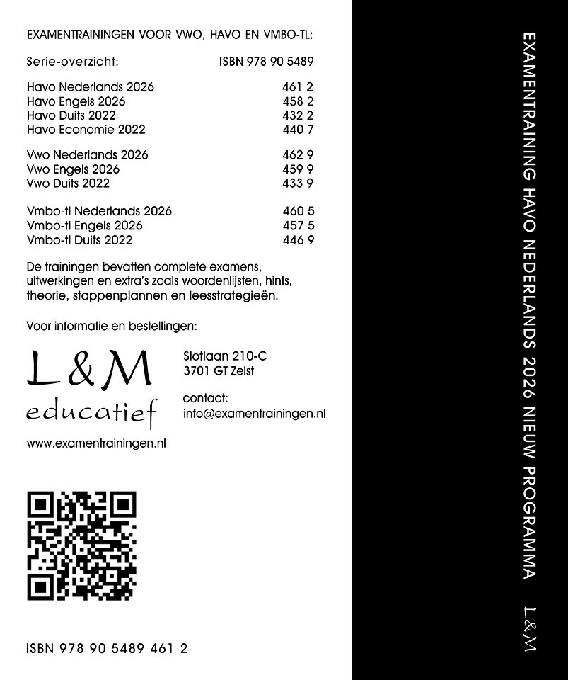 Examentraining Havo Nederlands 2026