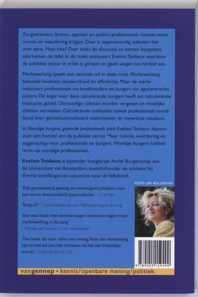 Mondige burgers, getemde professionals