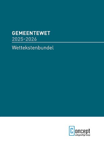 Gemeentewet 2025-2026