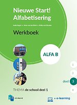 Nieuwe Start Alfabetisering Alfa B Deel 3 + e-learning Werkboek