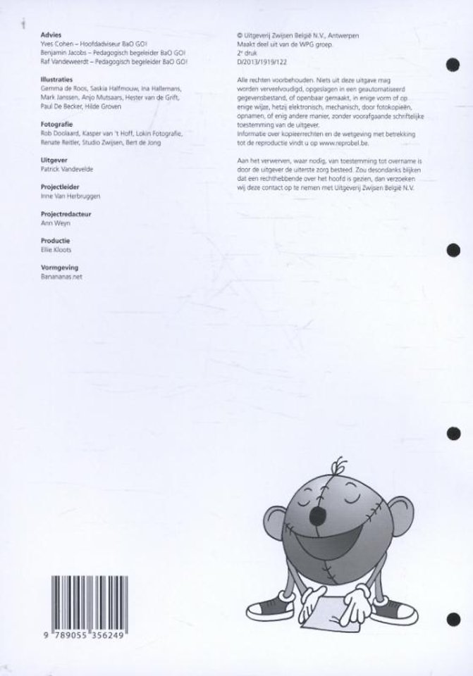 Klok voor go! Graad 2 leerjaar 3 en 4 Kopieerbundel voor niet zWISogebruikers