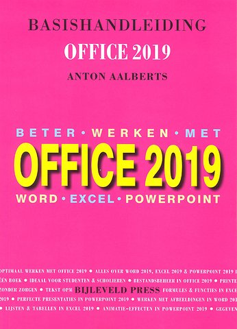 Basishandleiding Office 2019
