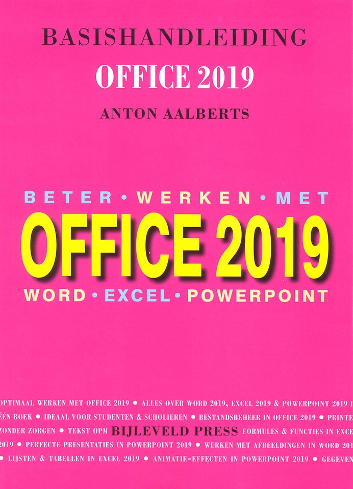 Basishandleiding Office 2019
