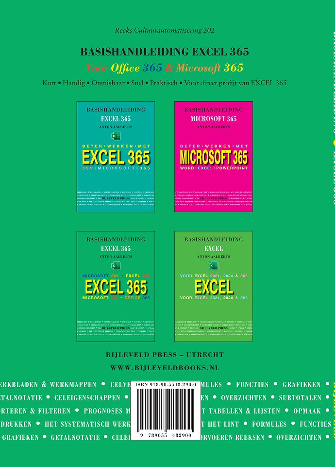 Basishandleiding Excel 365