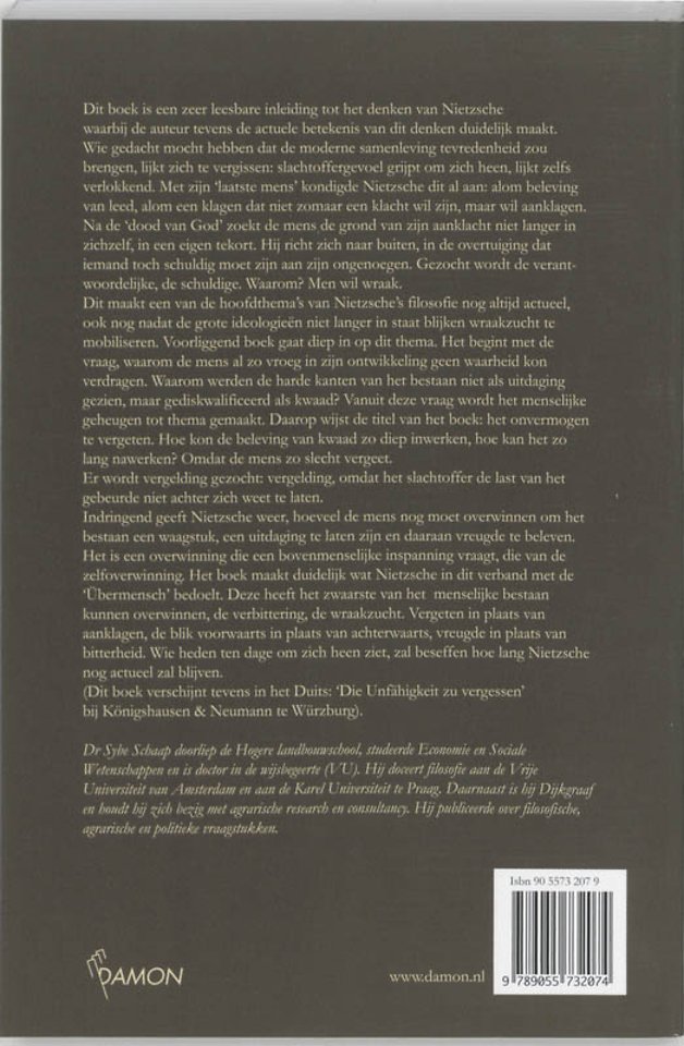 Het onvermogen te vergeten