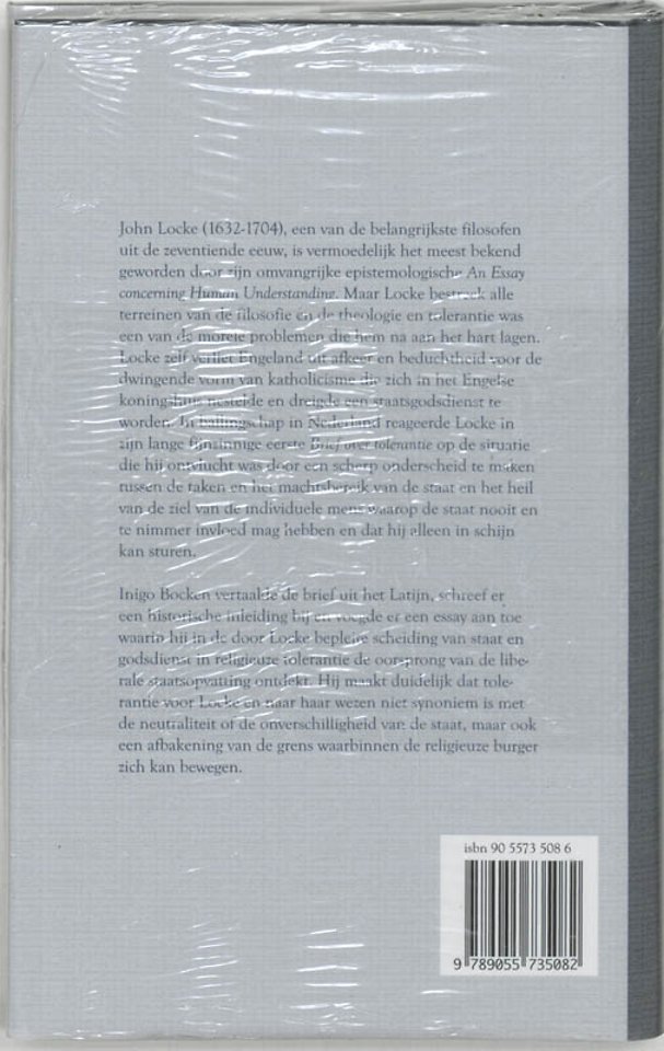 Brief over tolerantie