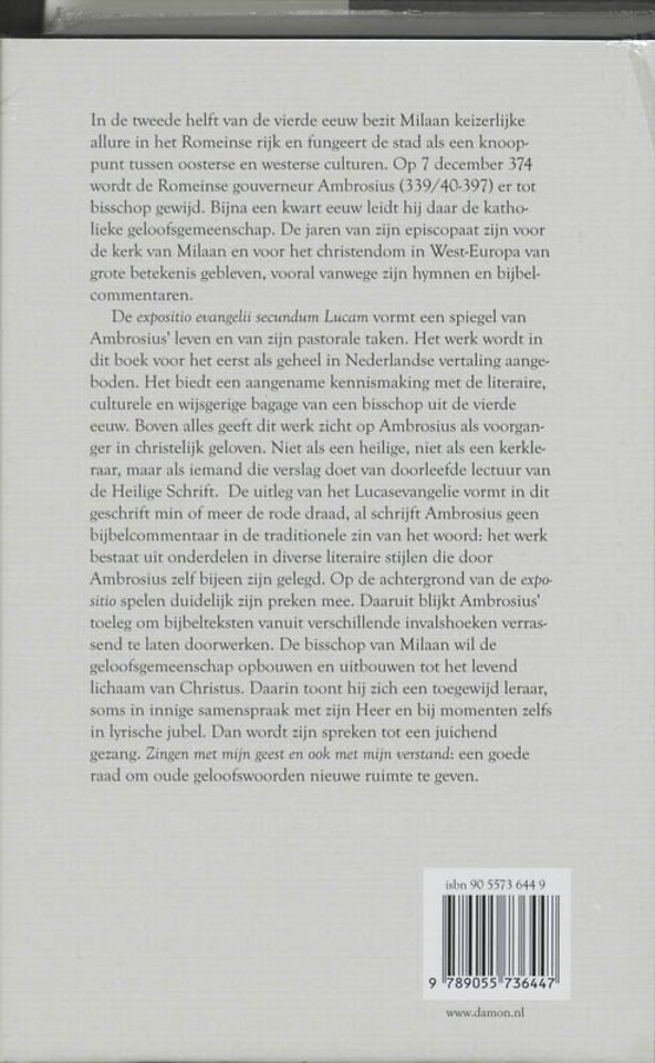 Zingen met mijn geest en ook met mijn verstand