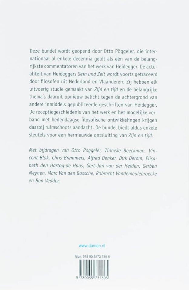 De actualiteit van Martin Heideggers 'Zijn en tijd'