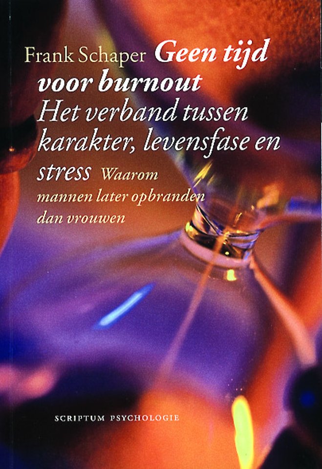 Geen tijd voor burnout Geen tijd voor burnout