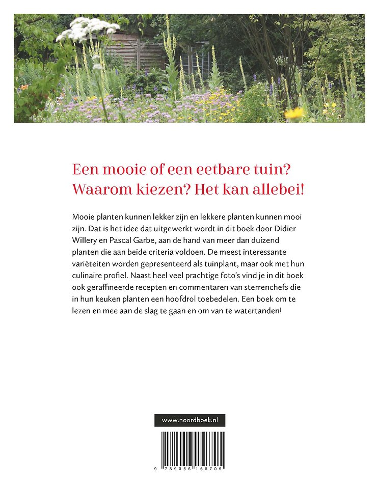 De eetbare siertuin