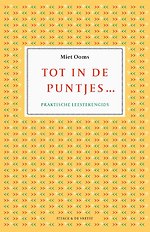 Tot in de puntjes …