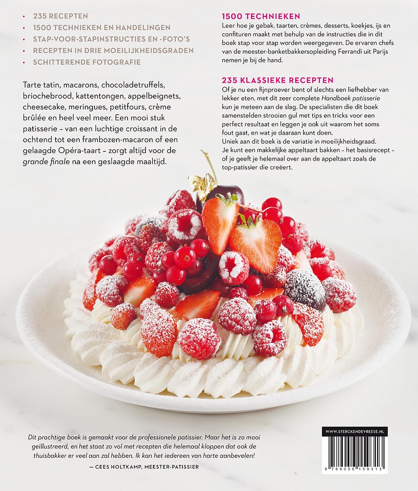 Handboek patisserie