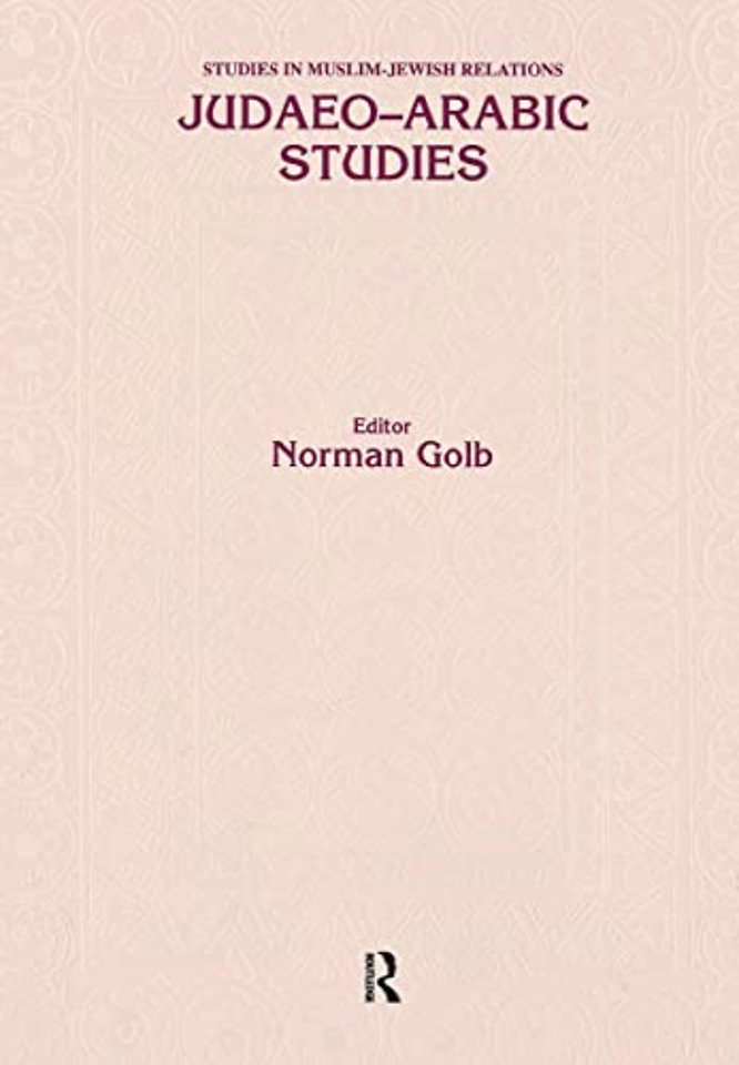 Judaeo Arabic Studies