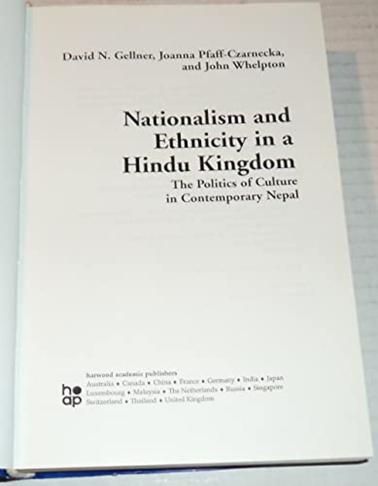 Nationalism and Ethnicity in a Hindu Kingdom