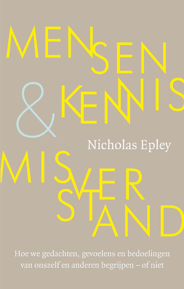 Mensenkennis & misverstand Mensenkennis & misverstand