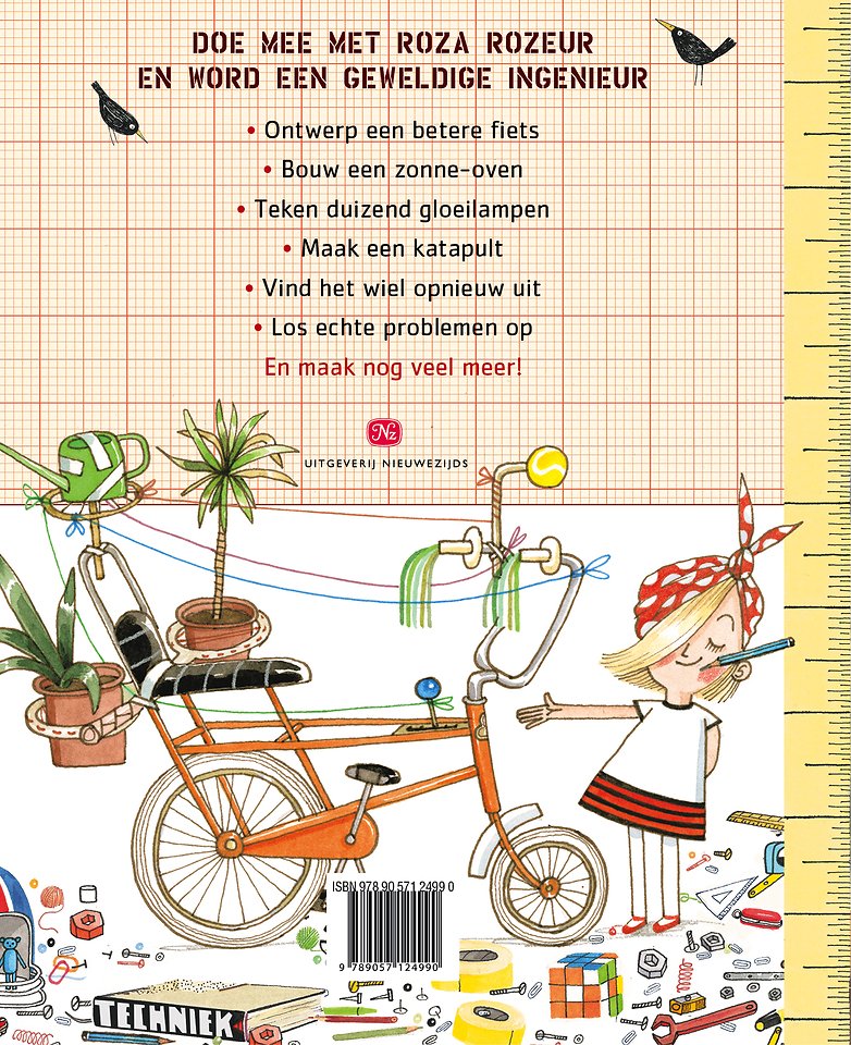Roza Rozeurs grote werk- en knutselboek voor jonge ingenieurs
