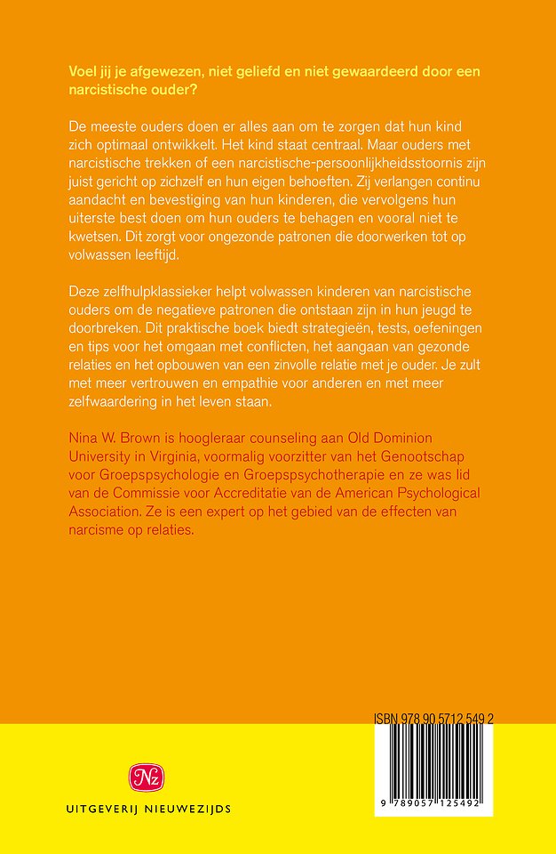 Leven met een narcistische ouder