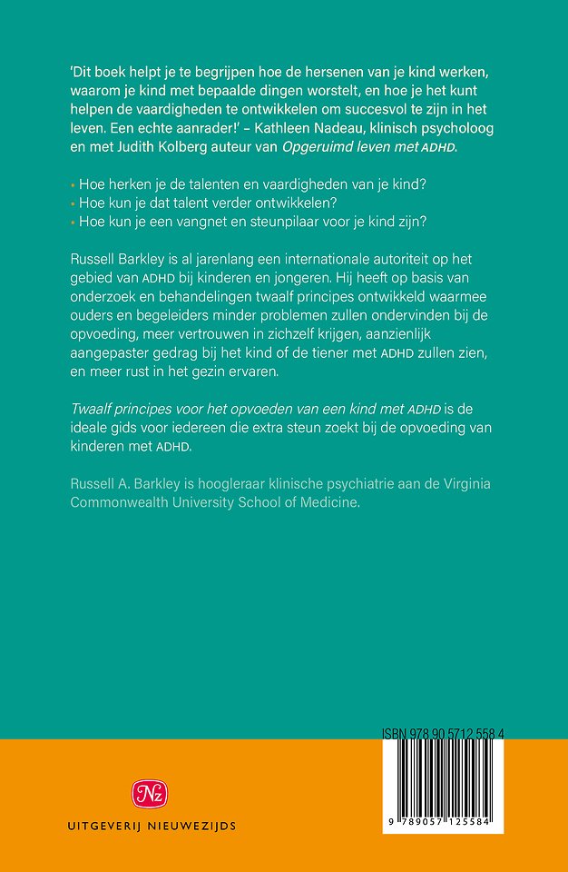 Twaalf principes voor het opvoeden van een kind met ADHD