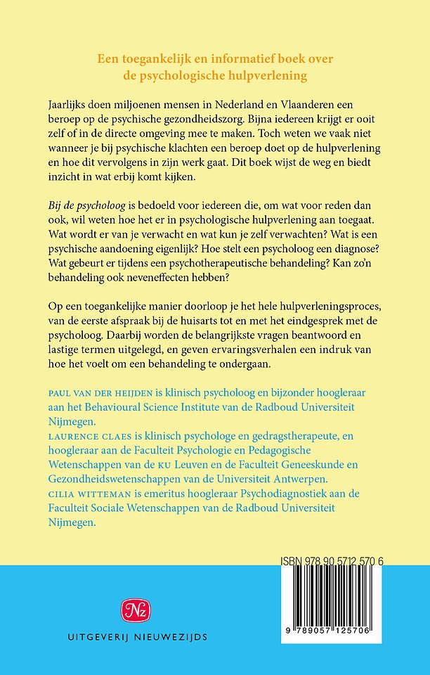 Bij de psycholoog
