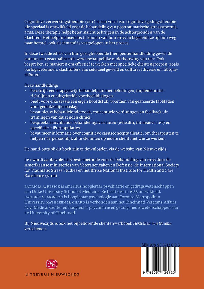 Cognitieve verwerkingstherapie voor PTSS