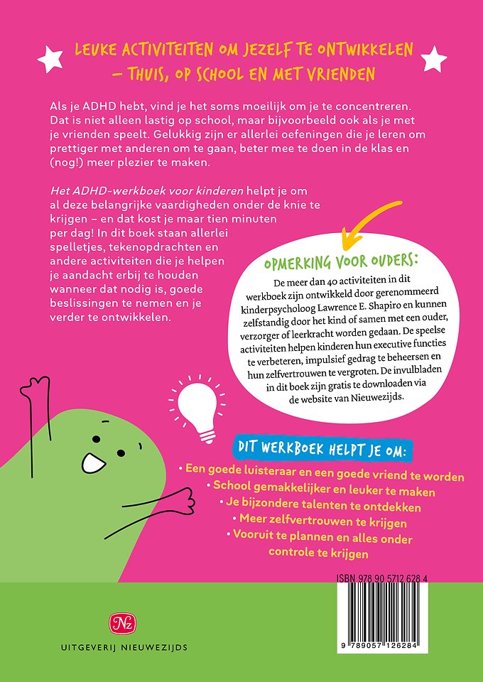 Het ADHD-werkboek voor kinderen