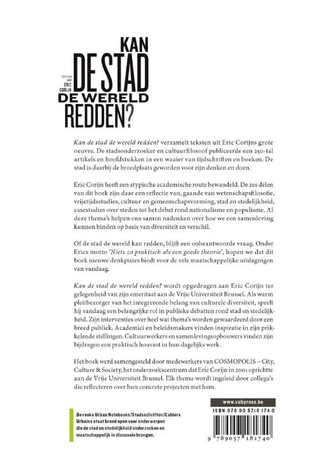 Kan de stad de wereld redden?