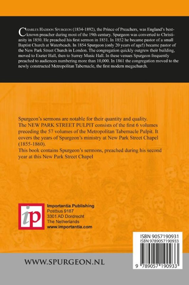 New Park Street Pulpit Sermons 2 1856