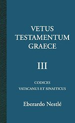 Vetus Testamentum Graece 3