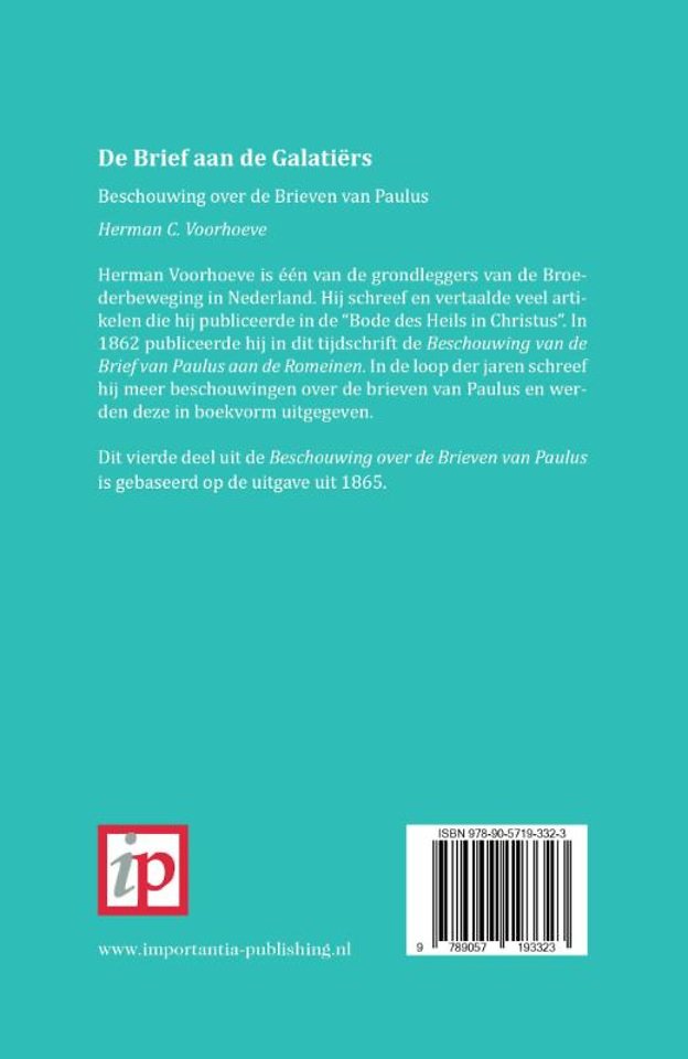 De Brief aan de Galatiërs IV