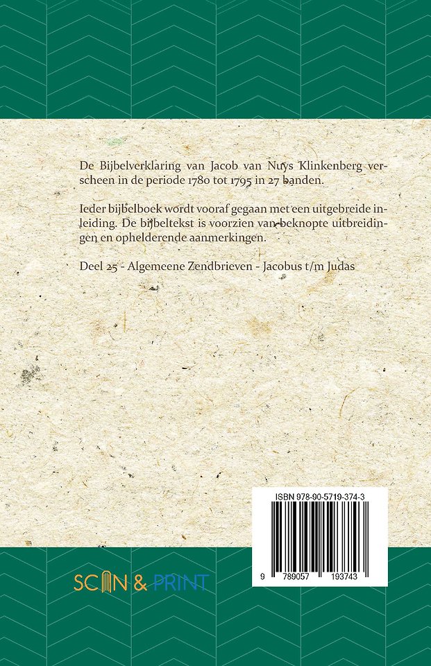 Algemeene Zendbrieven Jacobus t/m Judas