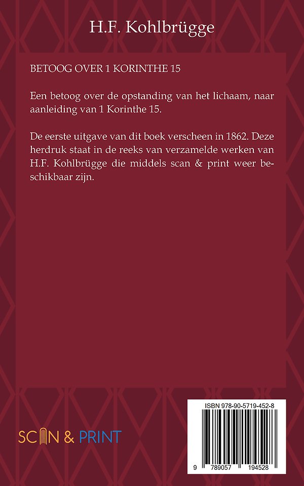 Betoog over 1 Korinthe 15