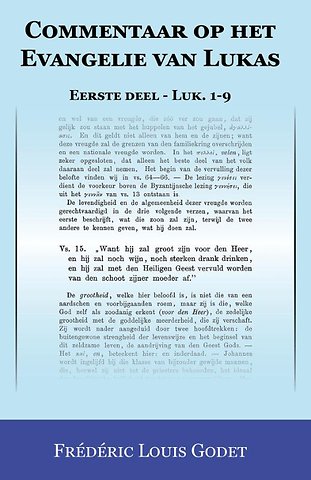 Commentaar op het Evangelie van Lukas 1