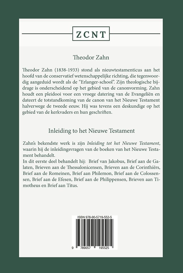 Inleiding tot het Nieuwe Testament