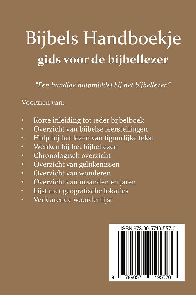 Bijbels handboekje