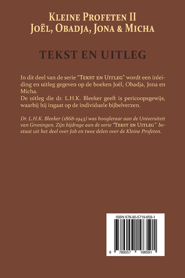 De Kleine Profeten II