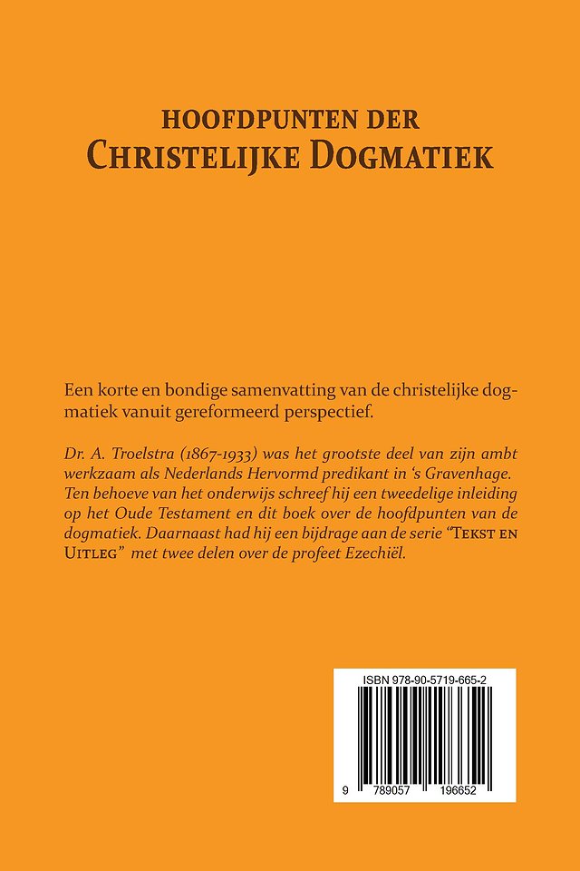 Hoofdpunten der Christelijke Dogmatiek
