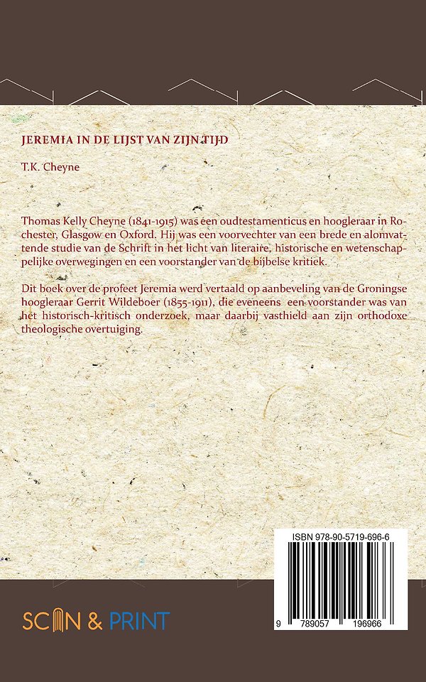 Jeremia in de lijst van zijn tijd