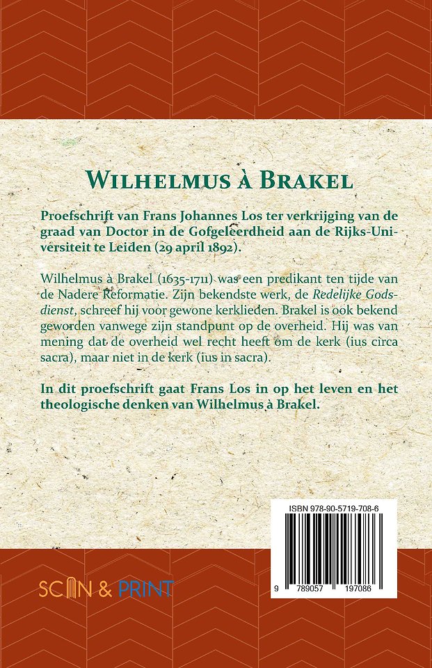 Wilhelmus à Brakel