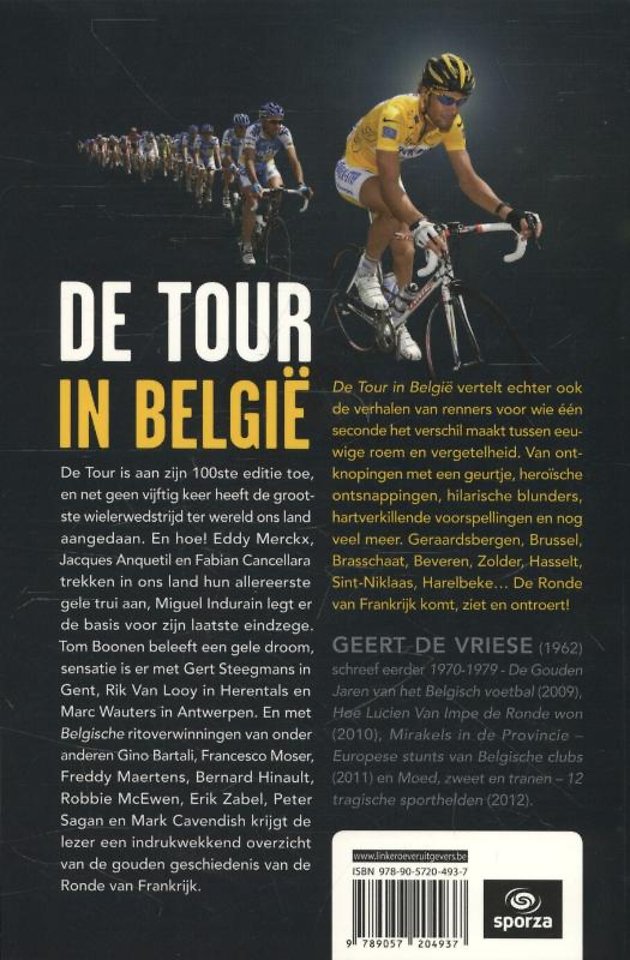 De tour in Belgie