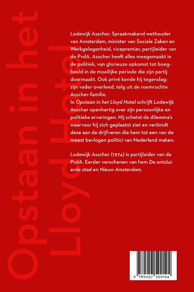 Opstaan in het Lloyd Hotel