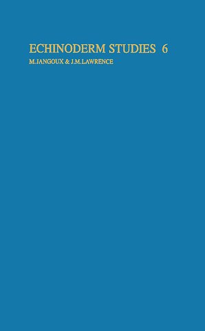 Echinoderm studies 6 (2001)