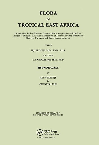 Flora of Tropical East Africa - Hydnoraceae (2002)