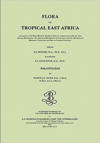 Flora of tropical East Africa - Balanitaceae (2003)