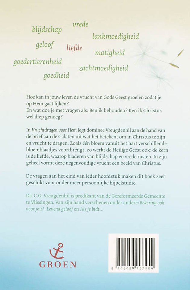 Vruchtdragen voor Hem